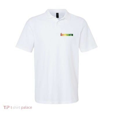 Juneteenth Holiday Logo Polo