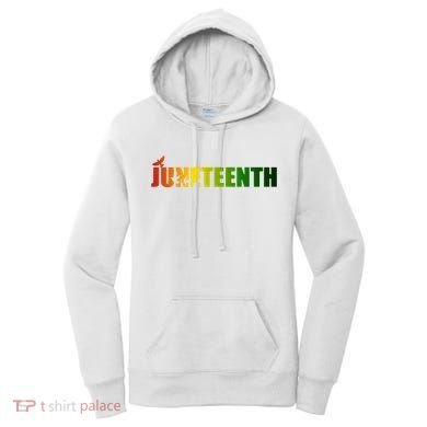 Juneteenth Holiday Logo Women's Hoodie