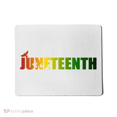 Juneteenth Holiday Logo Mousepad