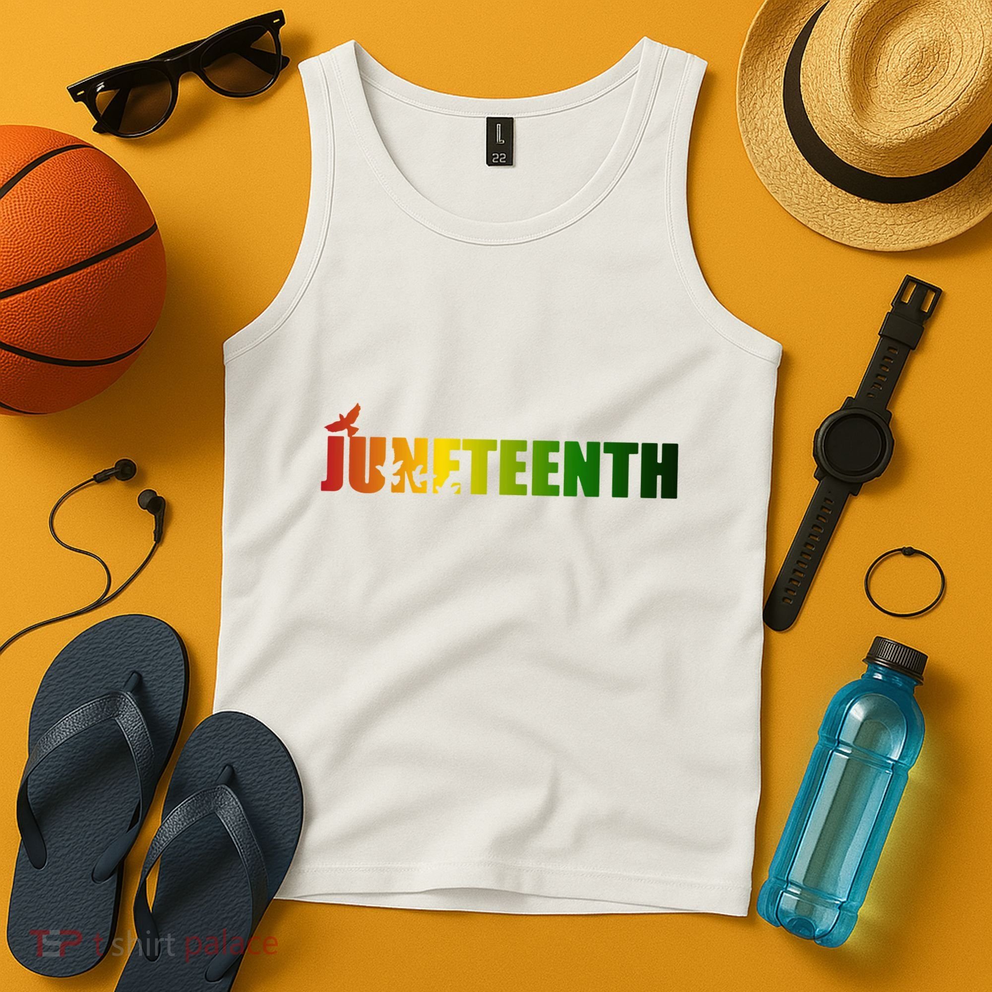 Juneteenth Holiday Logo Tank Top