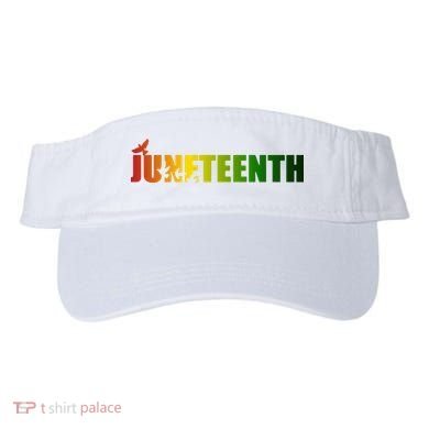 Juneteenth Holiday Logo Visor