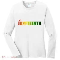 Juneteenth Holiday Logo Women's Long Sleeve Shirt thumb 0