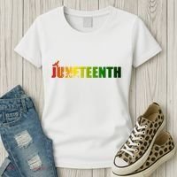 Juneteenth Holiday Logo Women's T-Shirt thumb 3