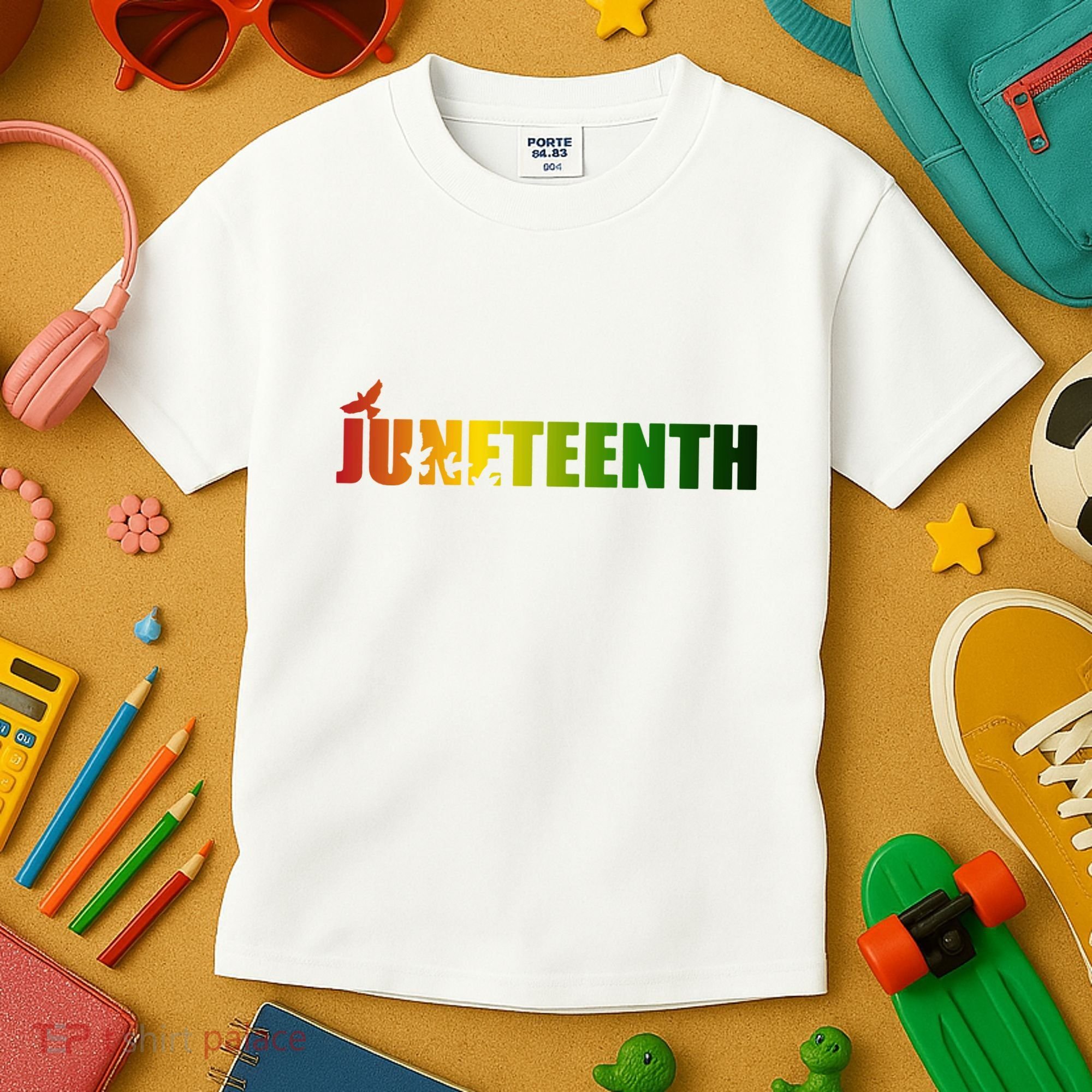 Juneteenth Holiday Logo Kids T-Shirt