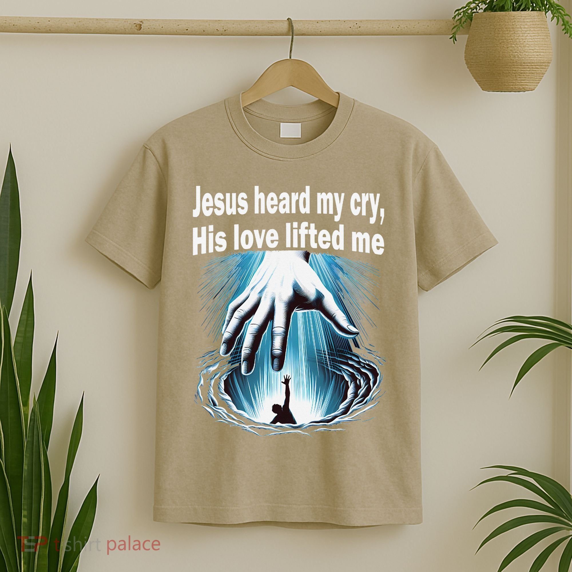 Jesus Heard My Cry His Love Lifted Me T-Shirt