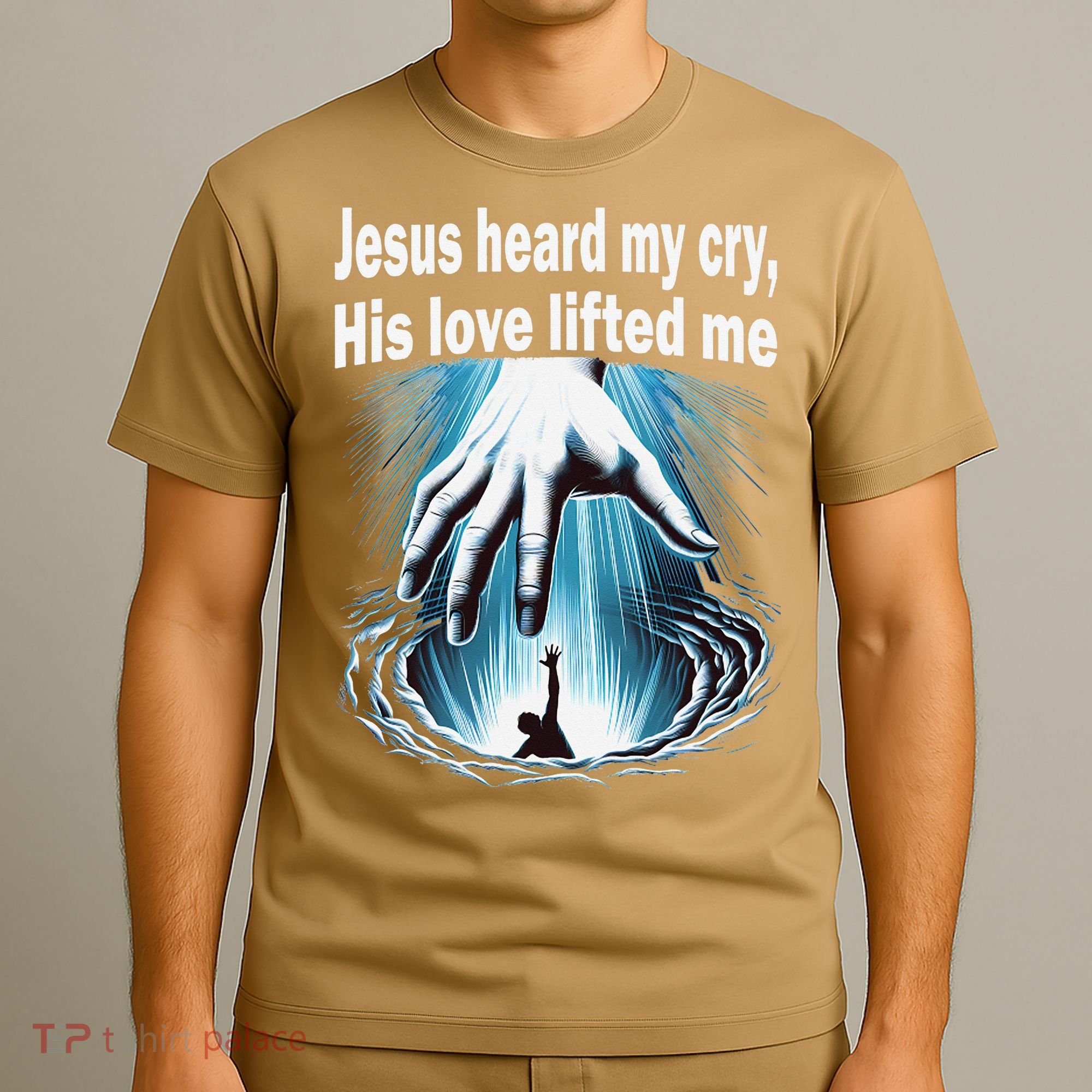 Jesus Heard My Cry His Love Lifted Me T-Shirt