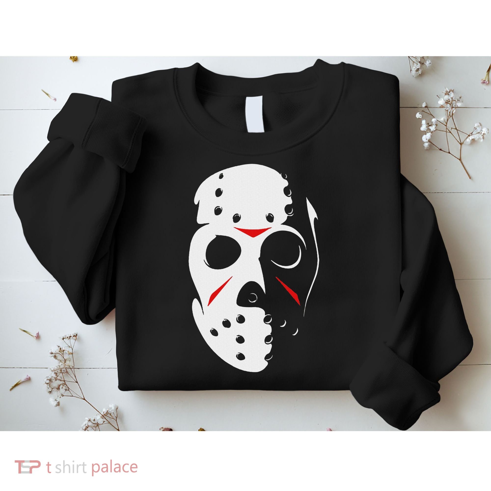 Jason Hockey Mask Halloween Friday 13th Sweatshirt