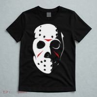Jason Hockey Mask Halloween Friday 13th T-Shirt thumb 5