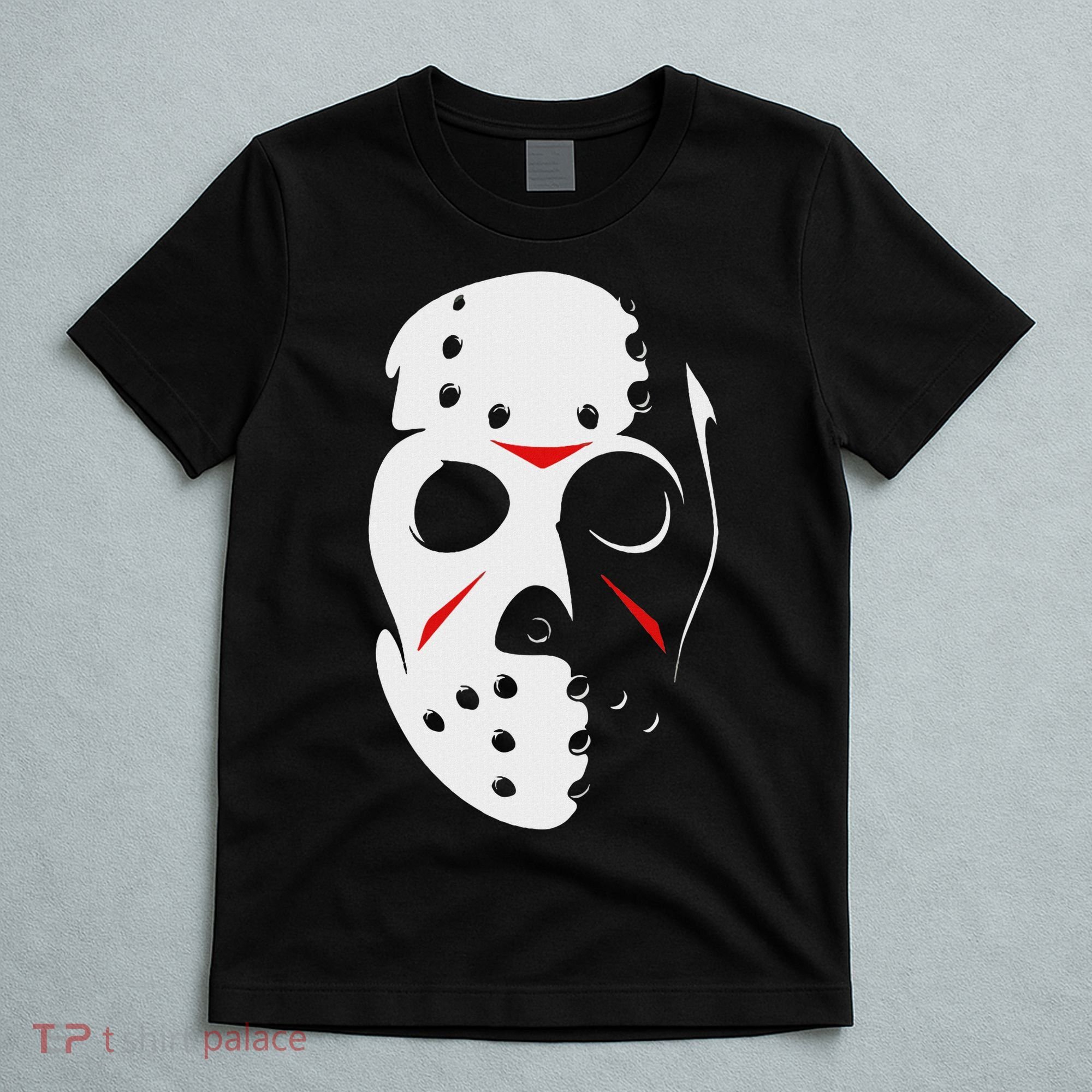 Jason Hockey Mask Halloween Friday 13th T-Shirt