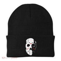 Jason Hockey Mask Halloween Friday 13th Beanie thumb 0