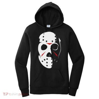 Jason Hockey Mask Halloween Friday 13th Women's Hoodie