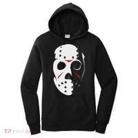 Jason Hockey Mask Halloween Friday 13th Women's Hoodie thumb 0