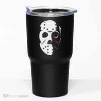 Jason Hockey Mask Halloween Friday 13th Tumbler thumb 0