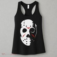 Jason Hockey Mask Halloween Friday 13th Women's Tank Top thumb 3
