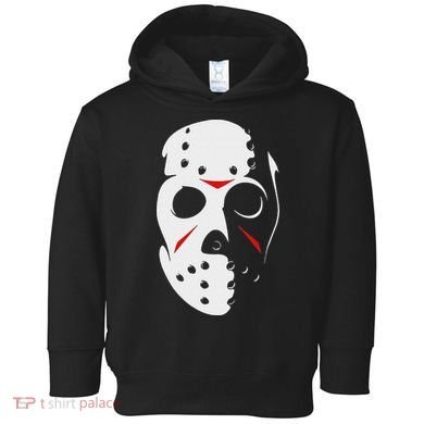 Jason Hockey Mask Halloween Friday 13th Toddler Hoodie