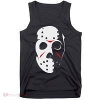 Jason Hockey Mask Halloween Friday 13th Tank Top thumb 0