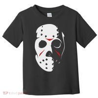 Jason Hockey Mask Halloween Friday 13th Toddler T-Shirt thumb 0