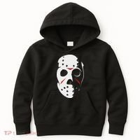 Jason Hockey Mask Halloween Friday 13th Kids Hoodie thumb 0