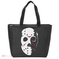 Jason Hockey Mask Halloween Friday 13th Tote Bag thumb 0