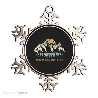 Jefferson Hills Pa Mountain Sunset Design Ornament