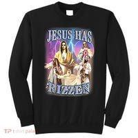 Jesus Has Rizzen Sweatshirt thumb 0