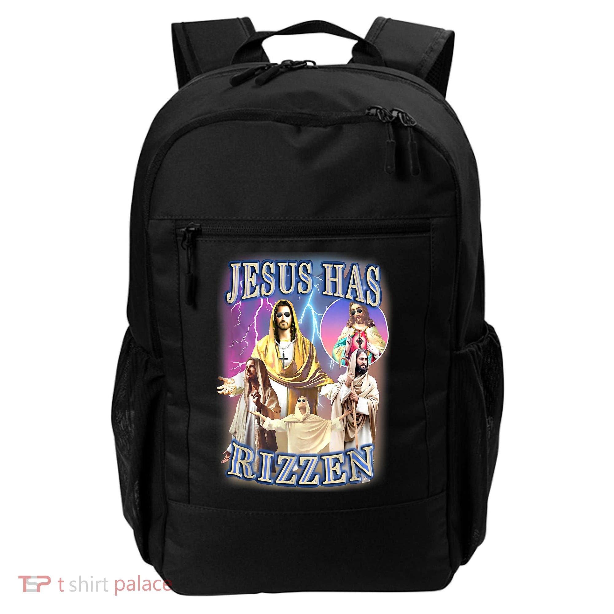 Jesus Has Rizzen Backpack
