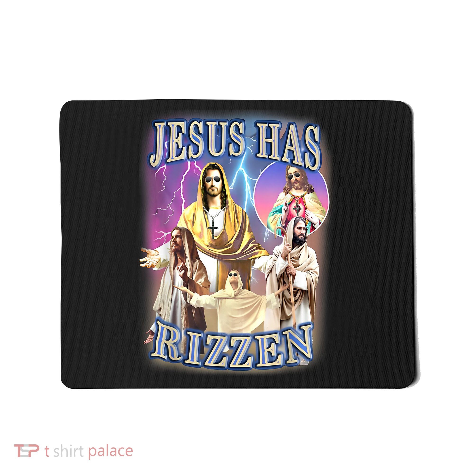 Jesus Has Rizzen Mousepad