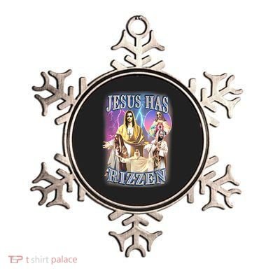 Jesus Has Rizzen Ornament