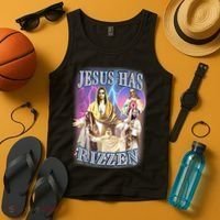 Jesus Has Rizzen Tank Top thumb 4
