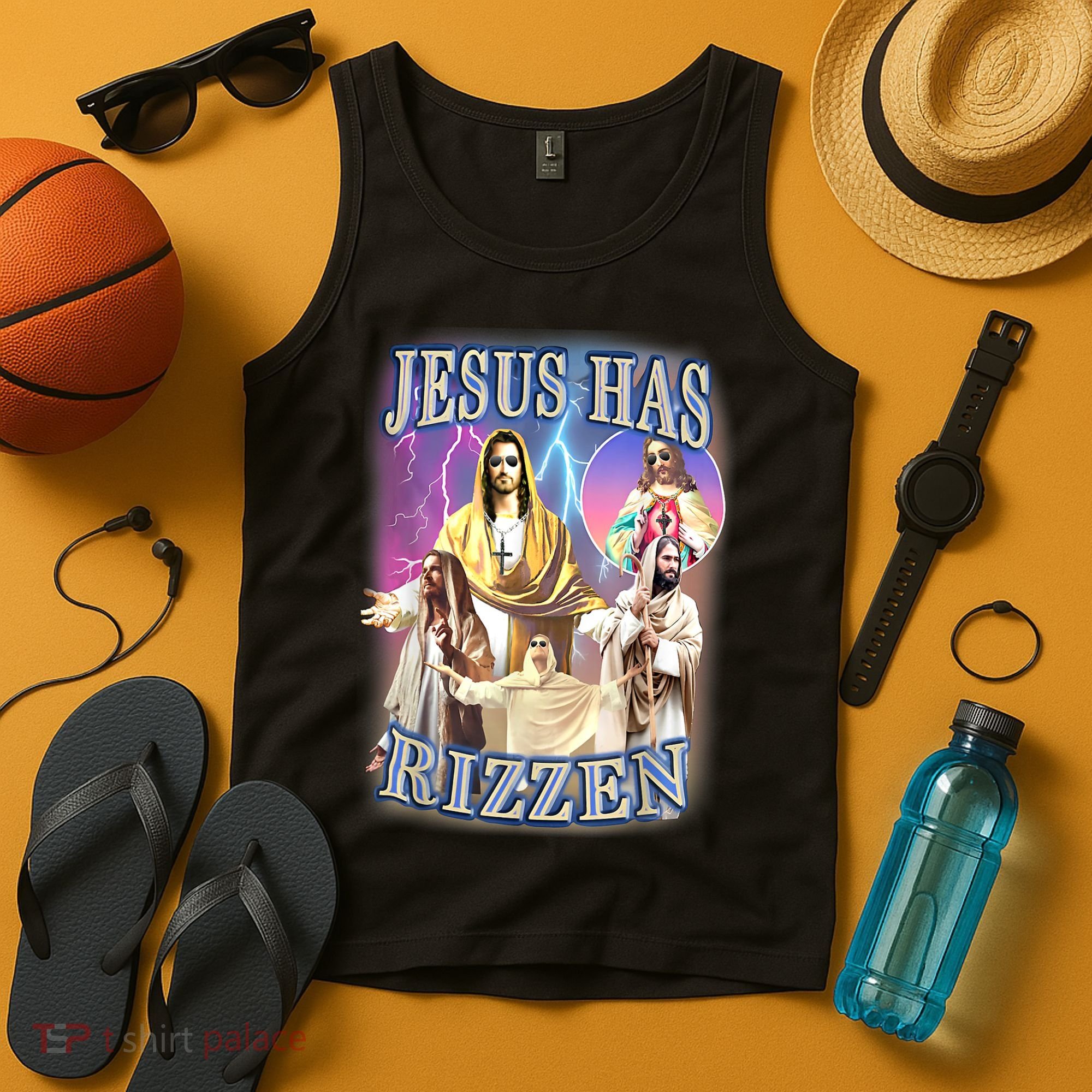 Jesus Has Rizzen Tank Top