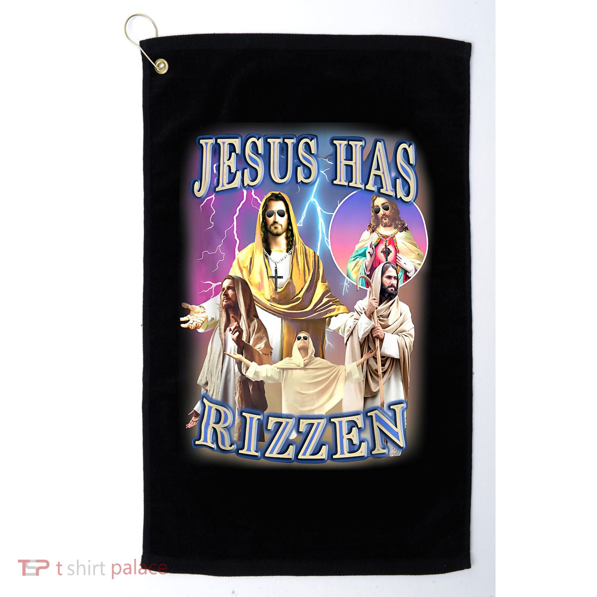 Jesus Has Rizzen Golf Towel