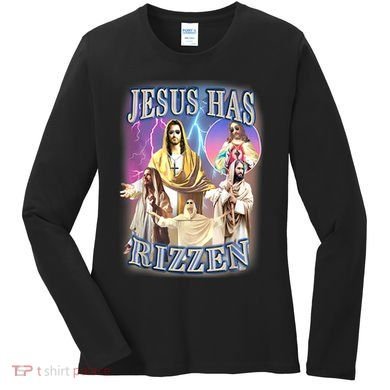 Jesus Has Rizzen Women's Long Sleeve Shirt