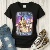 Jesus Has Rizzen Women's T-Shirt thumb 3