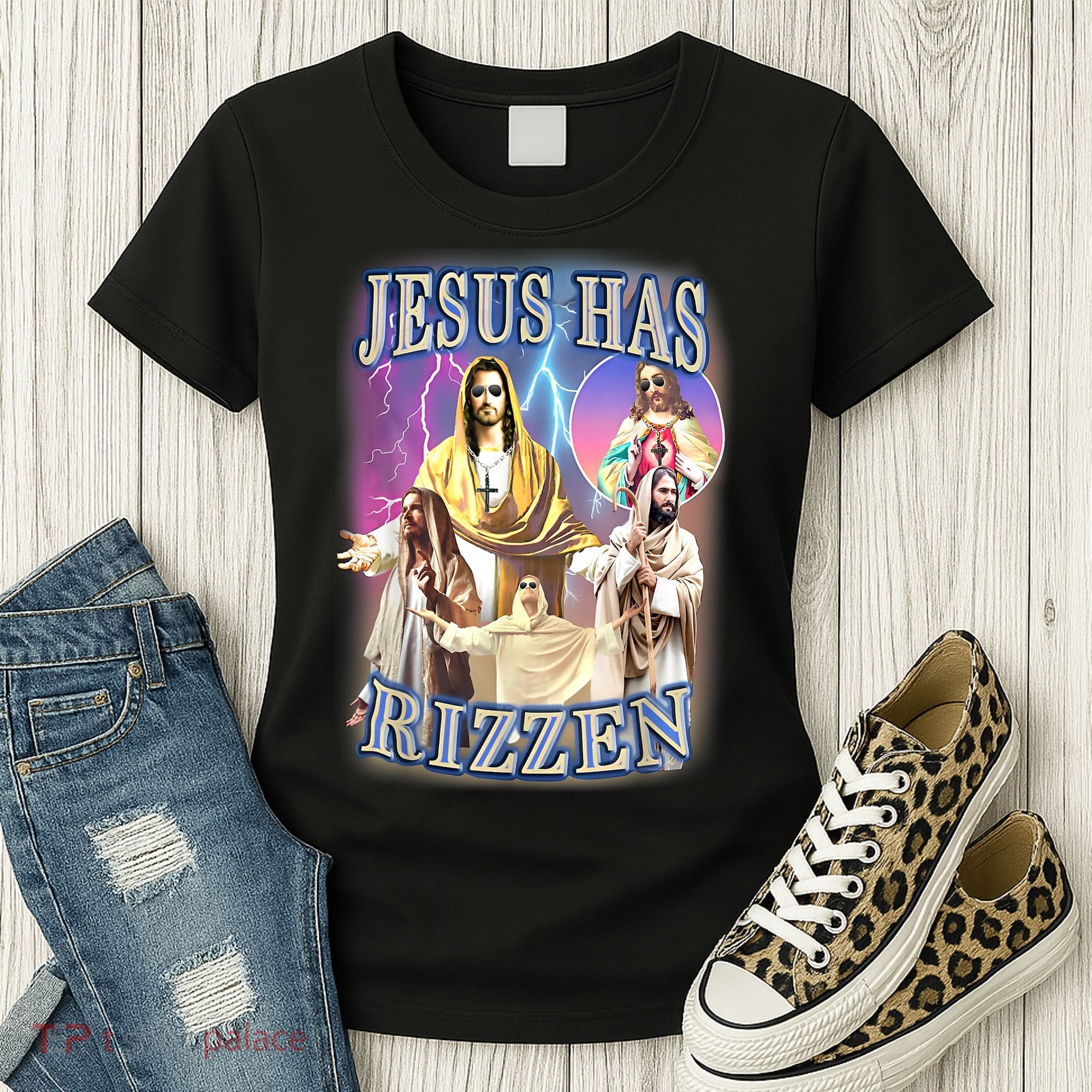Jesus Has Rizzen Women's T-Shirt
