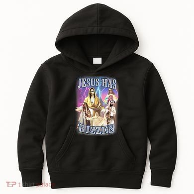 Jesus Has Rizzen Kids Hoodie