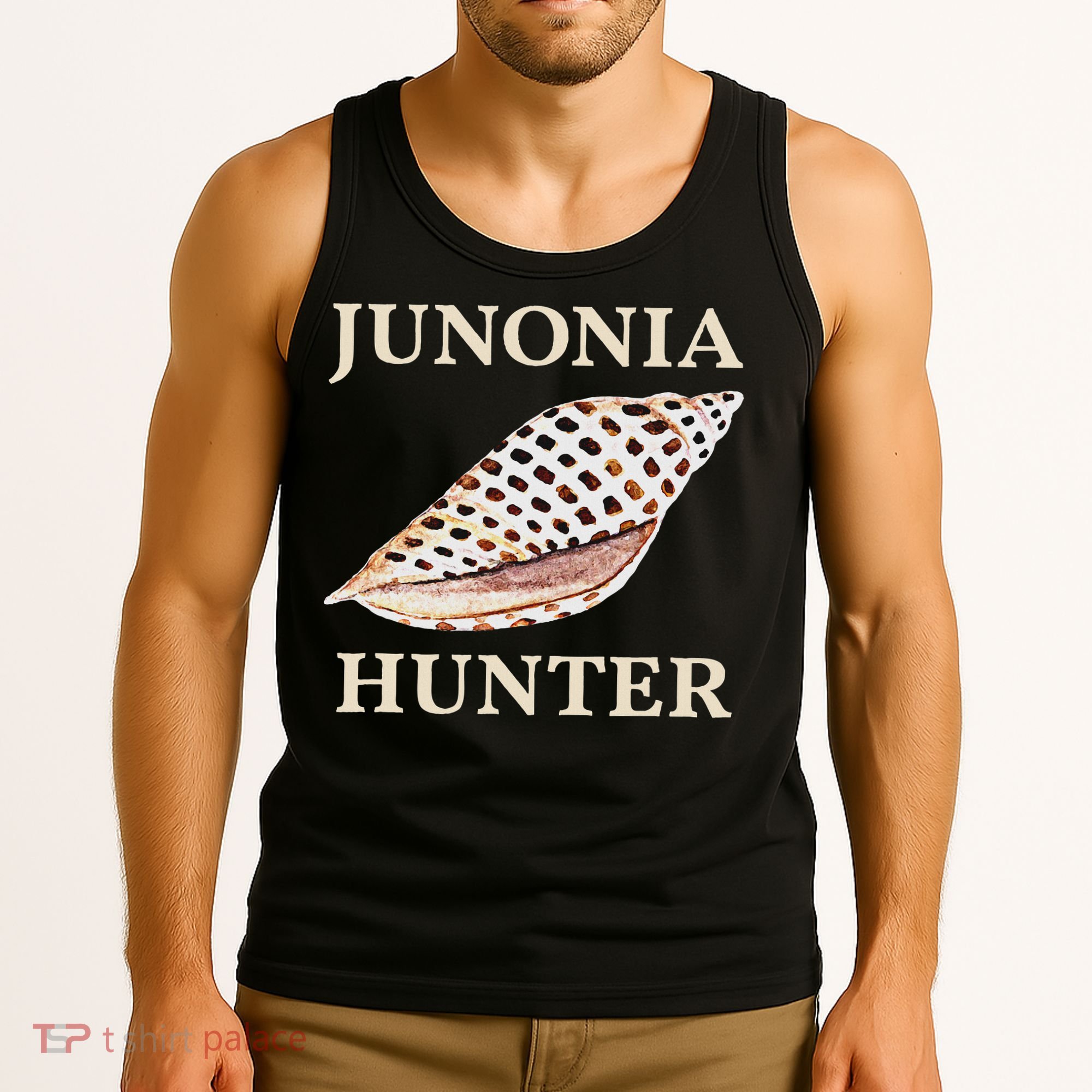 Junonia Hunter Rare Seashell Sanibel Island Bucket List Goal Tank Top