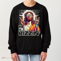 Jesus Has Rizzen Easter Christian Women's Sweatshirt thumb 0