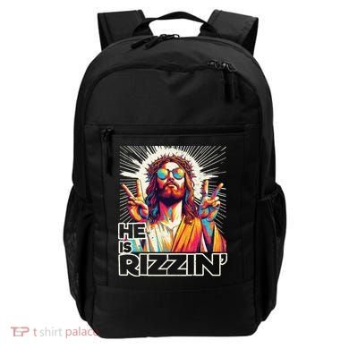  Jesus Has Rizzen Easter Christian Backpack