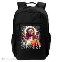  Jesus Has Rizzen Easter Christian Backpack thumb 0