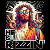  Jesus Has Rizzen Easter Christian Women's Hoodie thumb 2