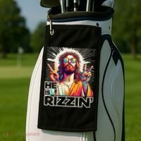 Jesus Has Rizzen Easter Christian Golf Towel thumb 2