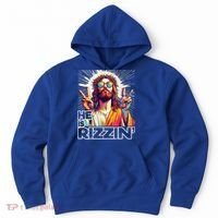  Jesus Has Rizzen Easter Christian Hoodie thumb 0