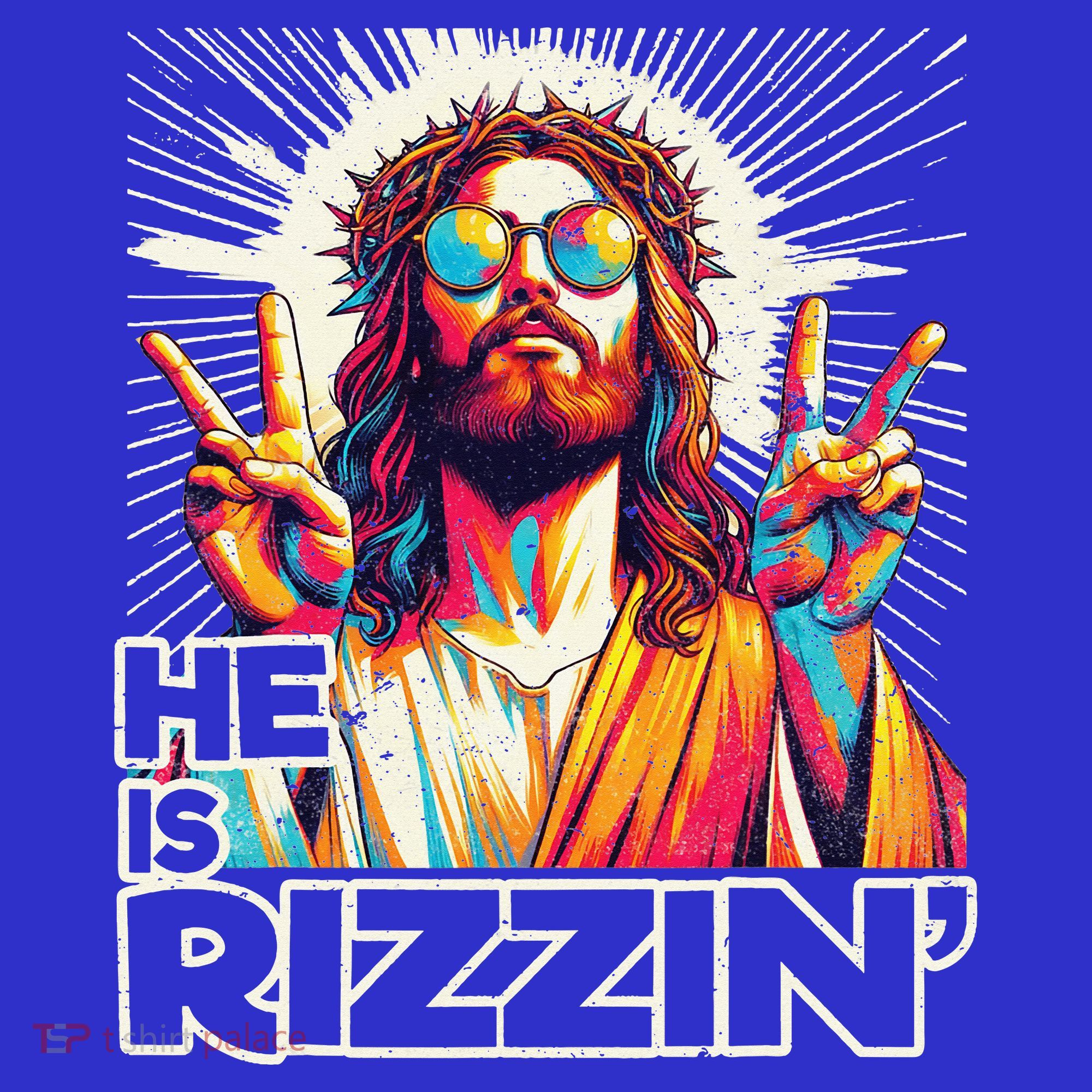  Jesus Has Rizzen Easter Christian Sweatshirt