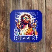  Jesus Has Rizzen Easter Christian Coaster thumb 0