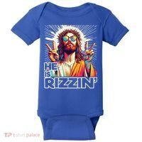  Jesus Has Rizzen Easter Christian Baby Bodysuit thumb 0