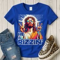  Jesus Has Rizzen Easter Christian Women's T-Shirt thumb 3