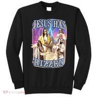 Jesus Has Rizzen Sweatshirt thumb 0