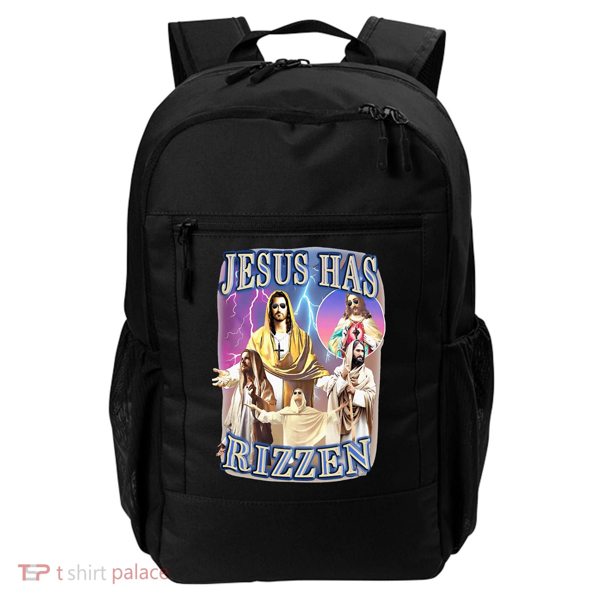 Jesus Has Rizzen Backpack