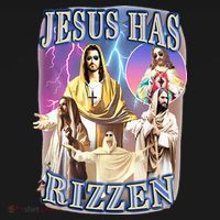 Jesus Has Rizzen Backpack thumb 2