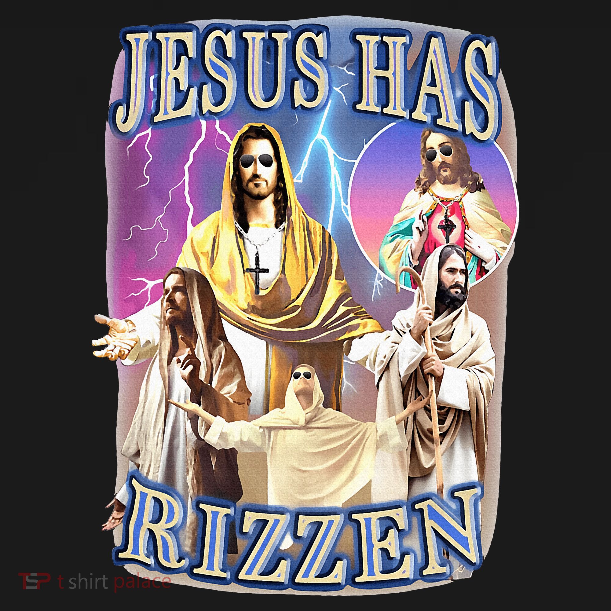 Jesus Has Rizzen Bucket Hat